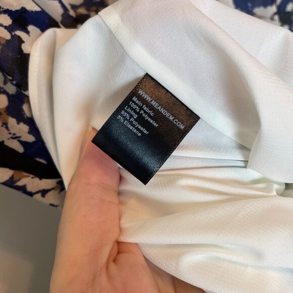 ME+EM Floral Chiffon Tiered Midi Skirt \\ 14 - Picture 3 of 9